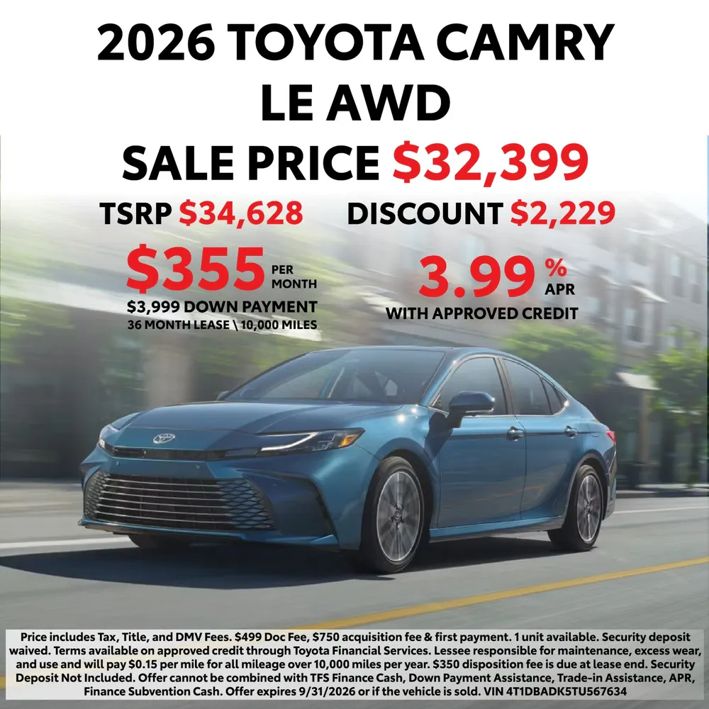 2026 Toyota Camry SE FWD | Handy Toyota