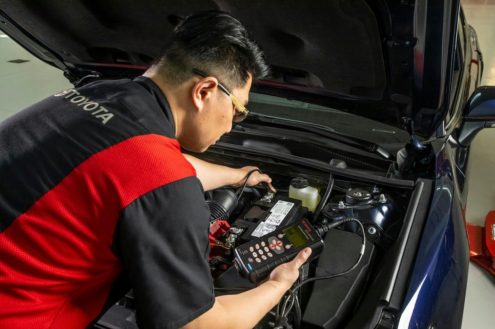 Car Battery Inspection near Worcester Massachusetts