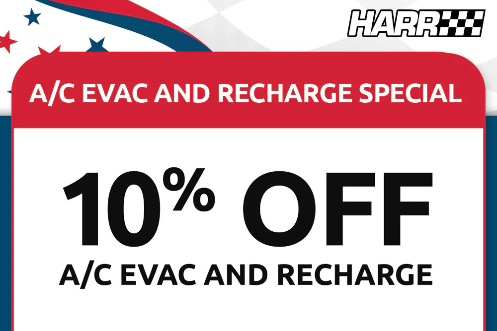A/C EVAC & Recharge Special | Harr Toyota
