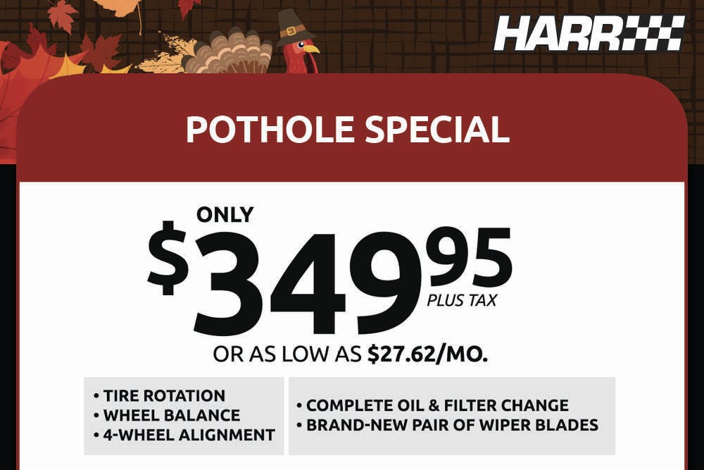 Pothole Special | Harr Toyota