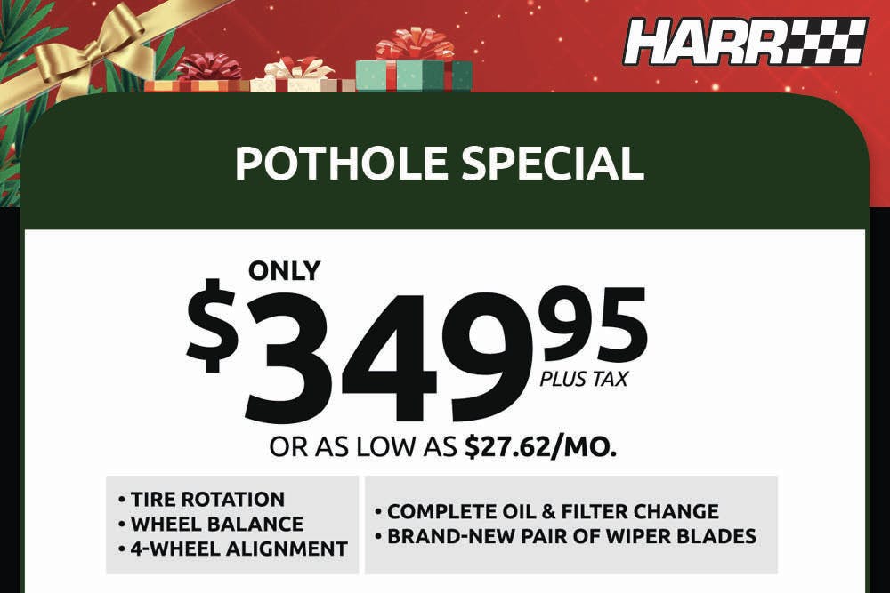 Pothole Special | Harr Toyota