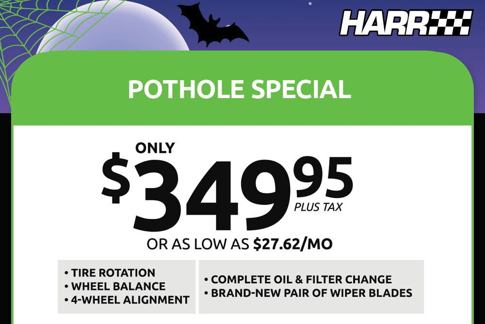 Pothole Special | Harr Toyota