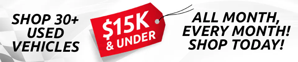Shop 30+ Used Vehicles – $15k & Under | Harr Toyota