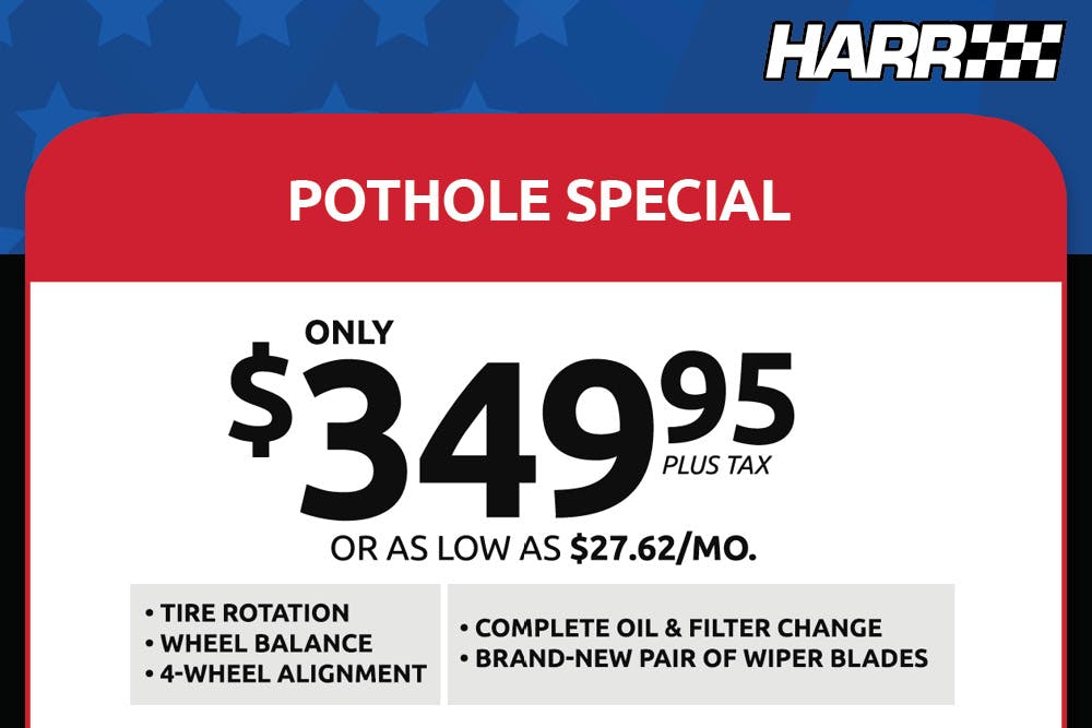 Pothole Special | Harr Toyota