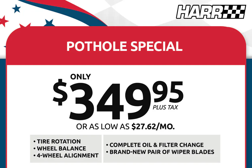 Pothole Special | Harr Toyota