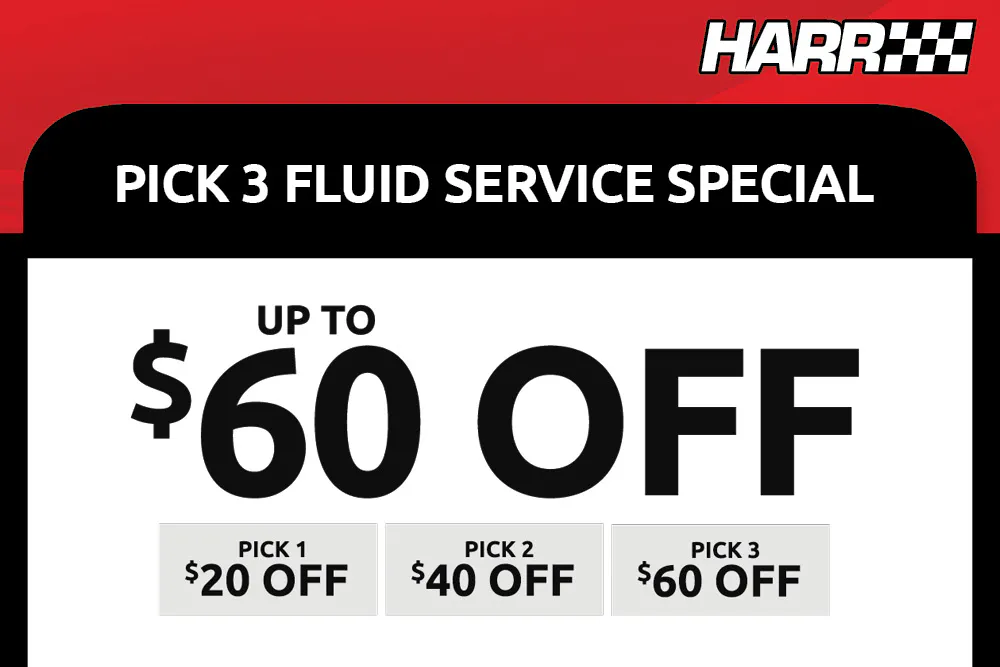 Pick 3 Fluid Service Special | Harr Toyota