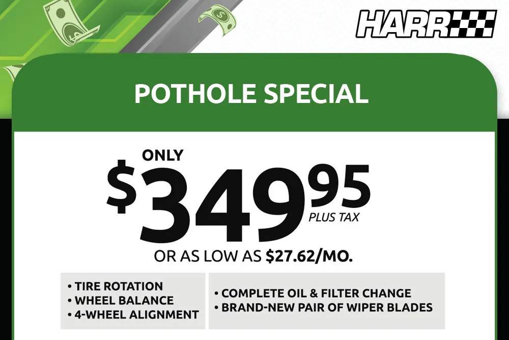 Pothole Special | Harr Toyota