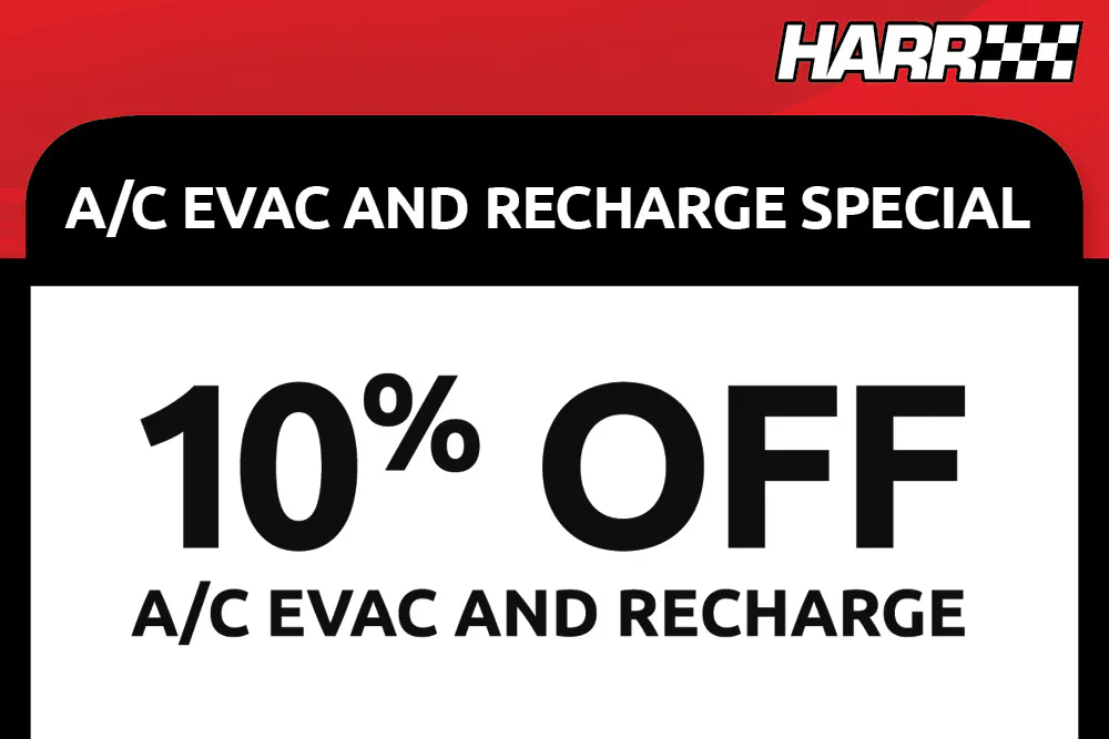 A/C EVAC & Recharge Special | Harr Toyota
