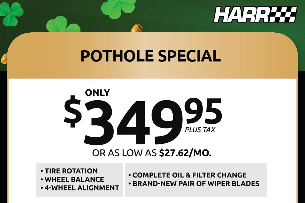 Pothole Special | Harr Toyota