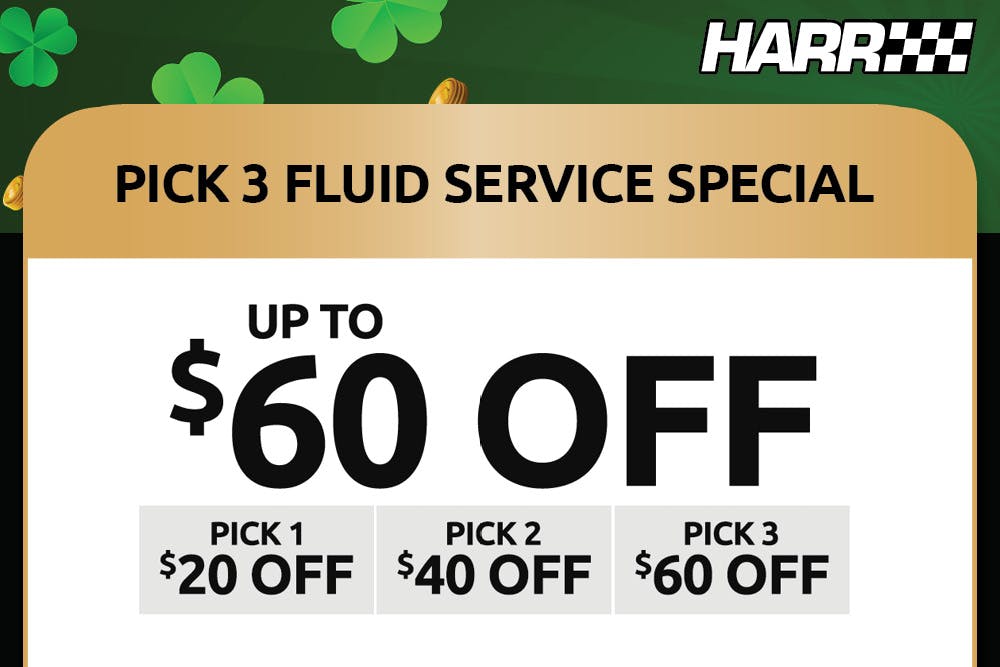 Pick 3 Fluid Service Special | Harr Toyota