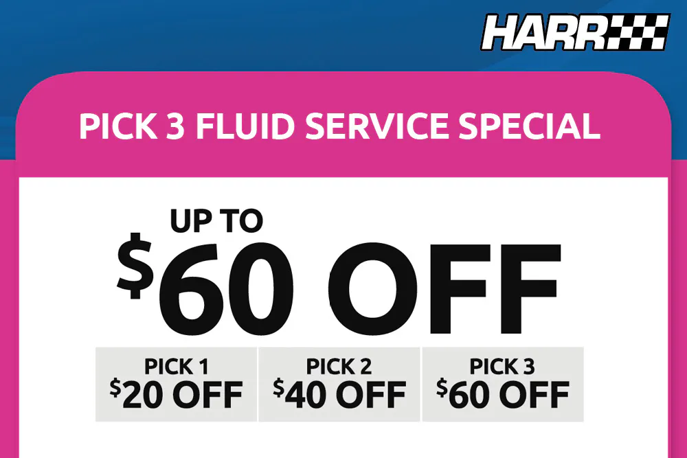 Pick 3 Fluid Service Special | Harr Toyota