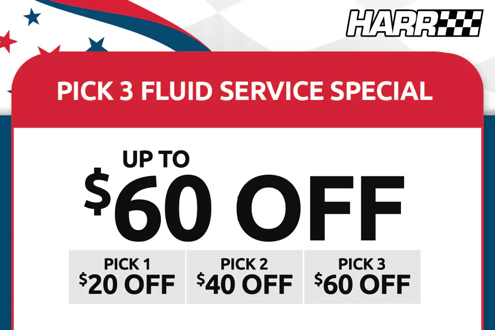 Pick 3 Fluid Service Special | Harr Toyota