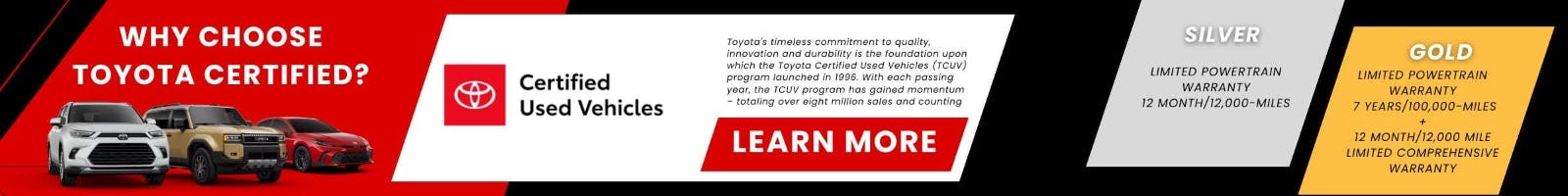 TCUV Generic Why | I-10 Toyota