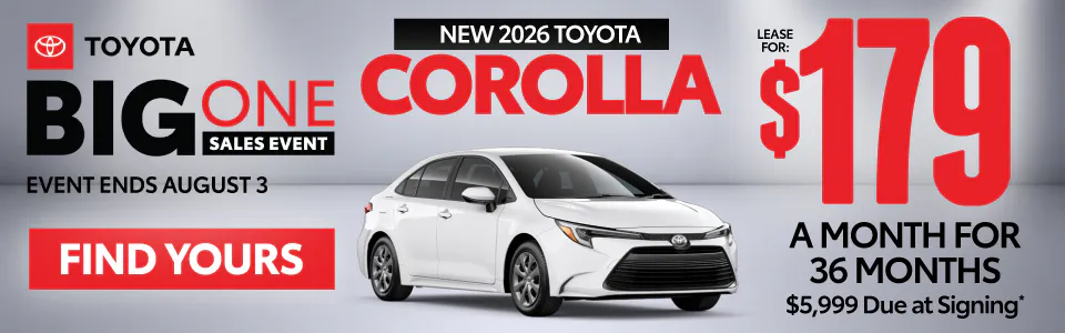 SAM – COROLLA | I-95 Toyota of Brunswick