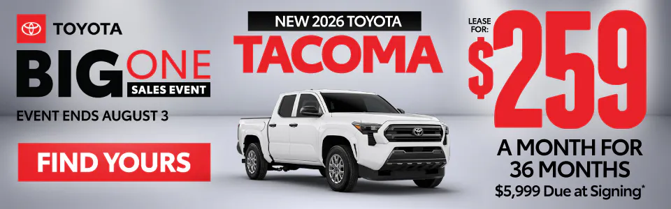 SAM – TACOMA | I-95 Toyota of Brunswick
