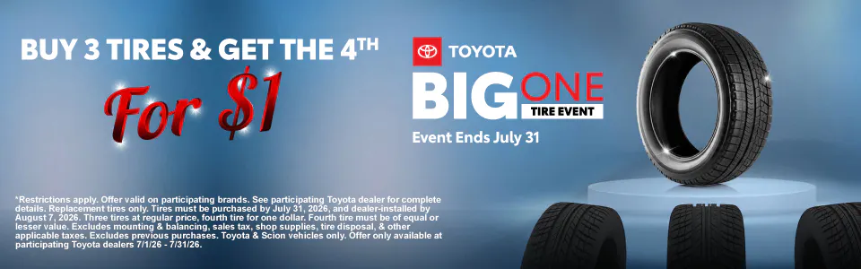 Tire Special | I-95 Toyota of Brunswick
