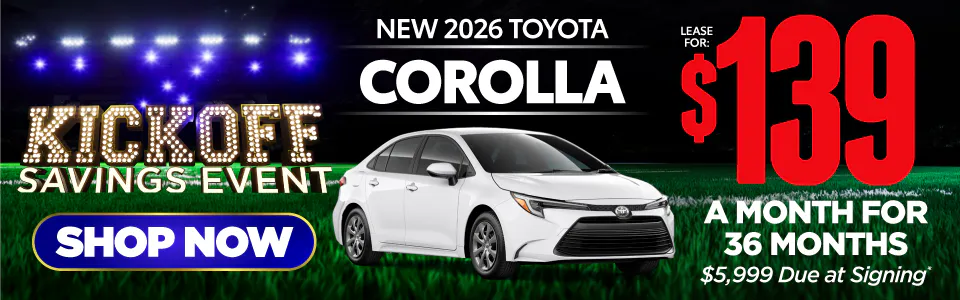 SAM – COROLLA | I-95 Toyota of Brunswick