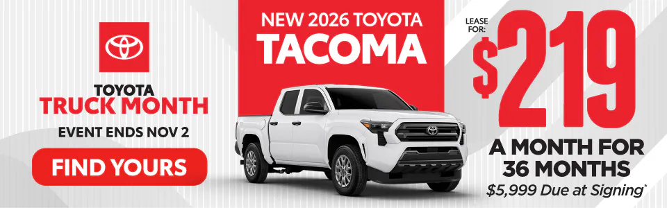 SAM – TACOMA | I-95 Toyota of Brunswick