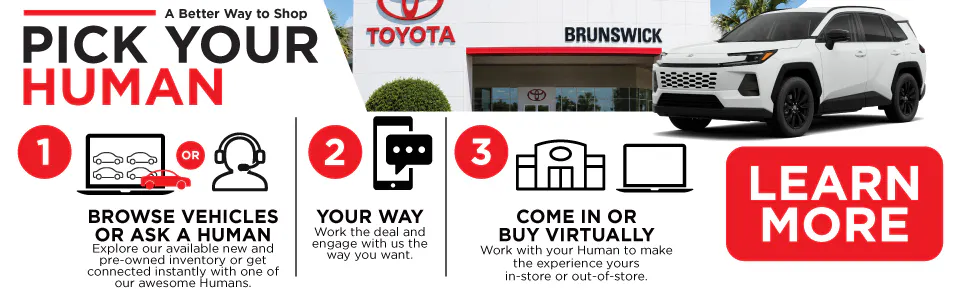 Pick Your Human | I-95 Toyota of Brunswick