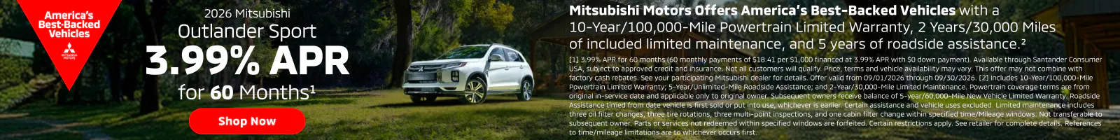 2026 Mitsubishi Outlander Sport