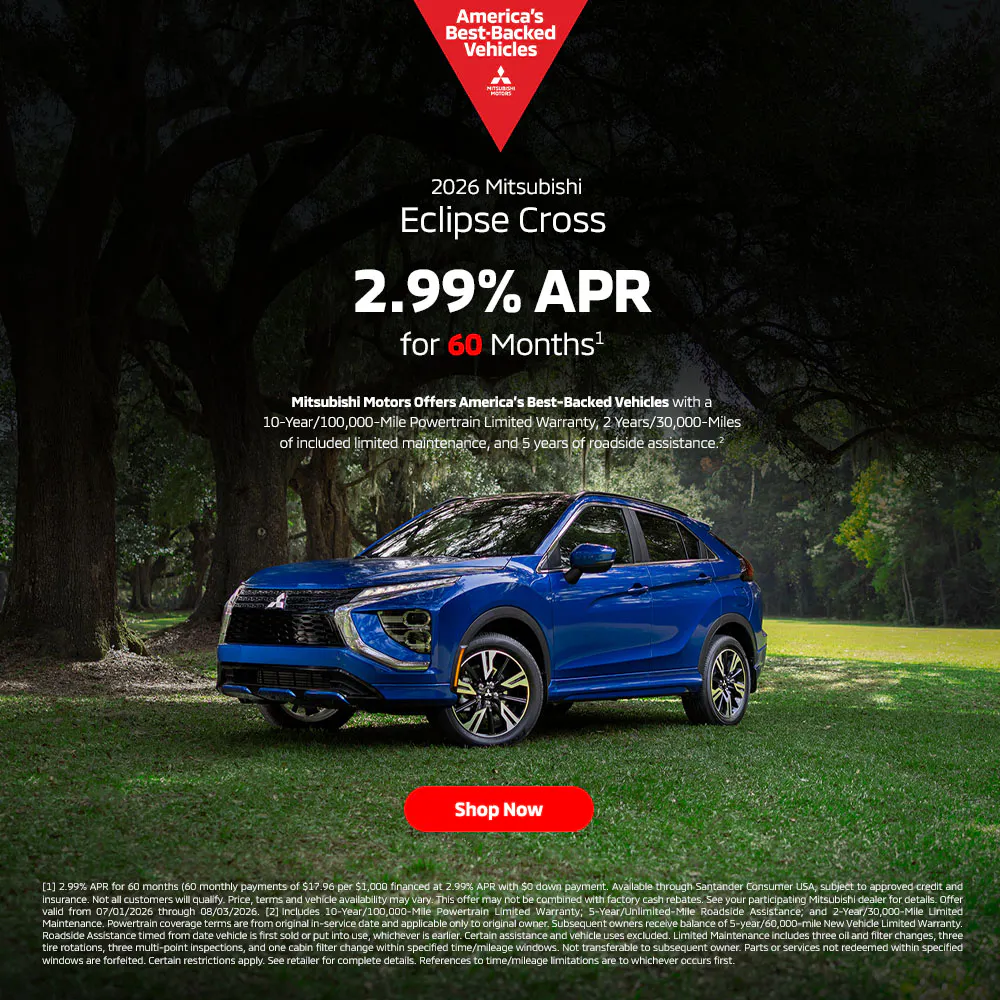 2026 Eclipse Cross | Icon Mitsubishi-Framingham