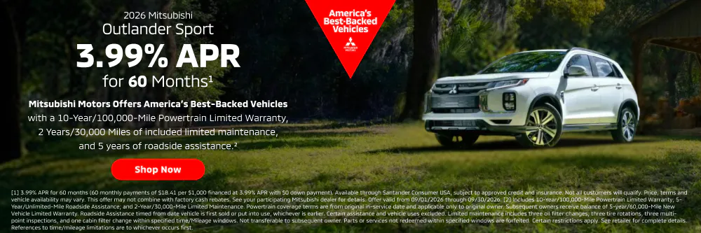 2026 Mitsubishi Outlander Sport | Icon Mitsubishi-Framingham