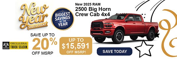 New 2025 Ram 2500 Big Horn Crew Cab 4×4 | Jack CDJR