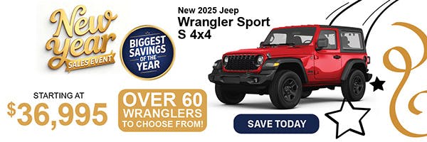 New 2025 Jeep Wrangler Sport S 4×4 | Jack CDJR