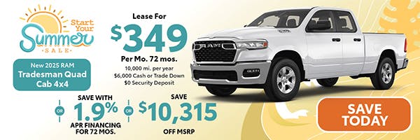 New 2025 Ram 1500 Tradesman Quad Cab 4×4 | Jack CDJR
