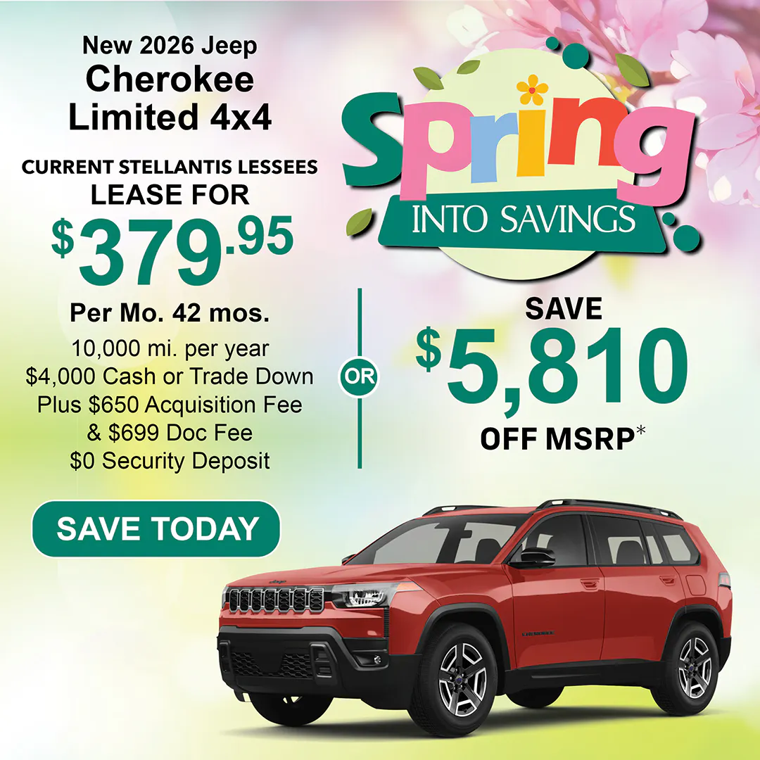 New 2026 Jeep Cherokee Limited 4×4 | Jack CDJR