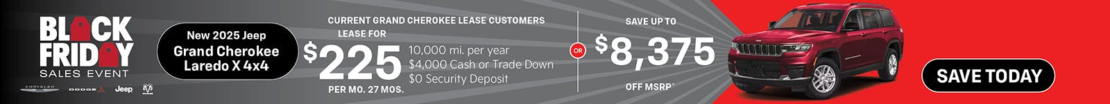 New 2025 Jeep Grand Cherokee Laredo X 4×4