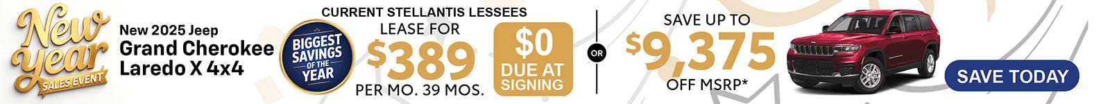 New 2025 Jeep Grand Cherokee Laredo X 4×4