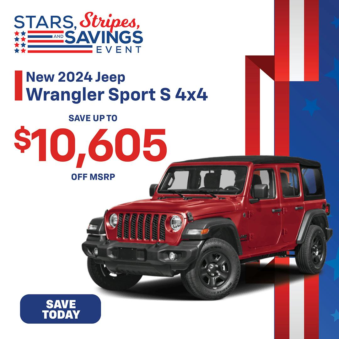 New 2024 Jeep Wrangler Sport S 4×4 | Jack CDJR