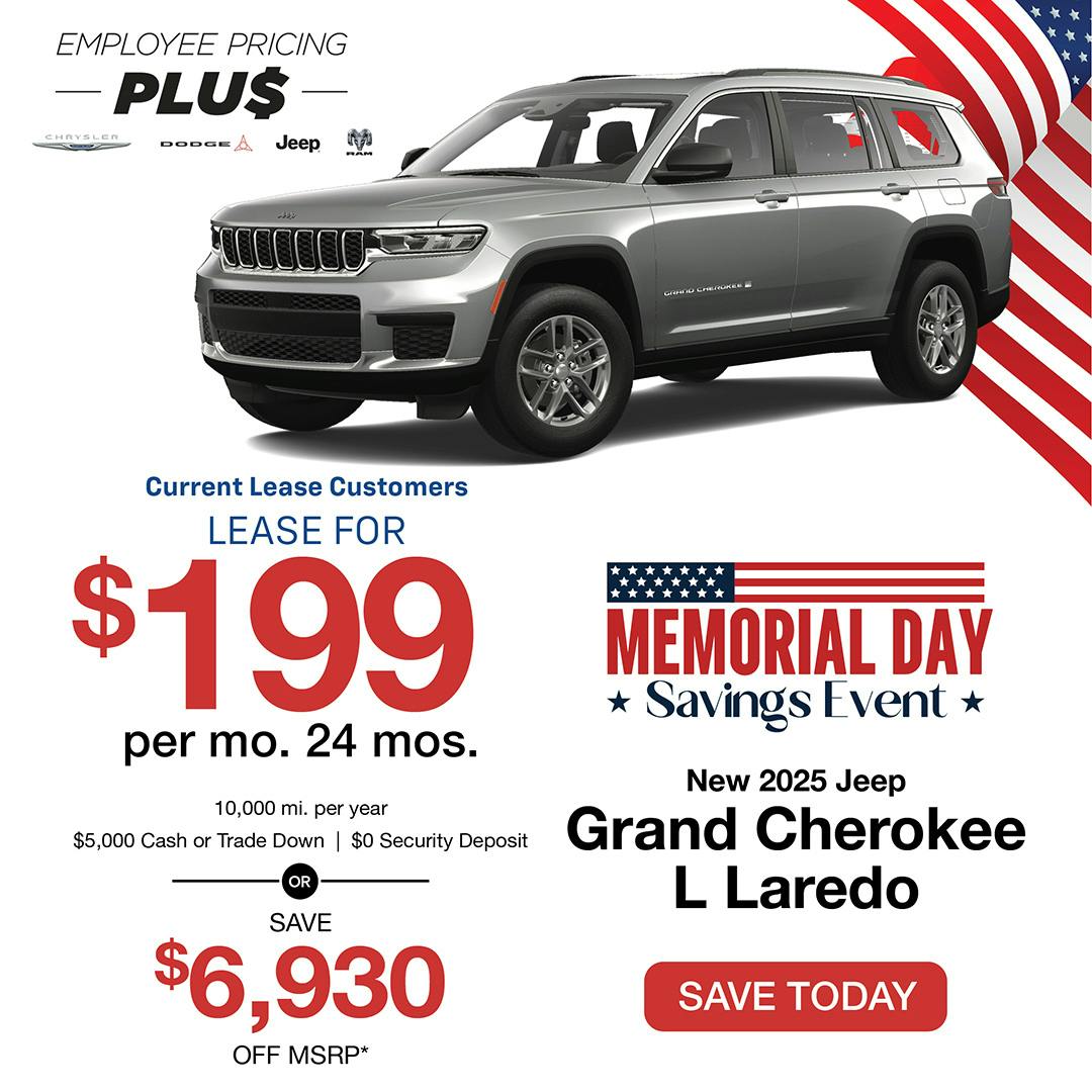 New 2025 Jeep Grand Cherokee L Laredo | Jack CDJR