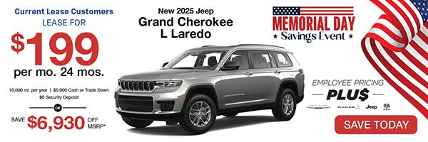 New 2025 Jeep Grand Cherokee L Laredo | Jack CDJR