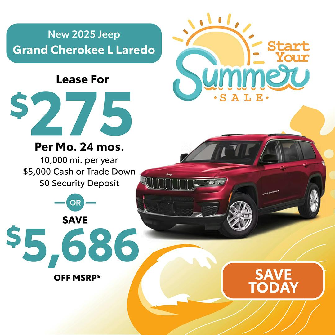 New 2025 Jeep Grand Cherokee L Laredo | Jack CDJR
