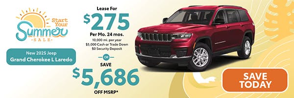 New 2025 Jeep Grand Cherokee L Laredo | Jack CDJR