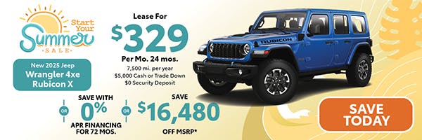 New 2025 Jeep Wrangler 4xe Rubicon X | Jack CDJR