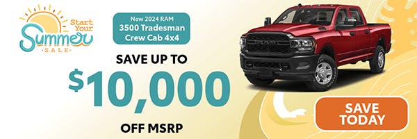 New 2024 Ram 3500 Tradesman Crew Cab 4×4 | Jack CDJR