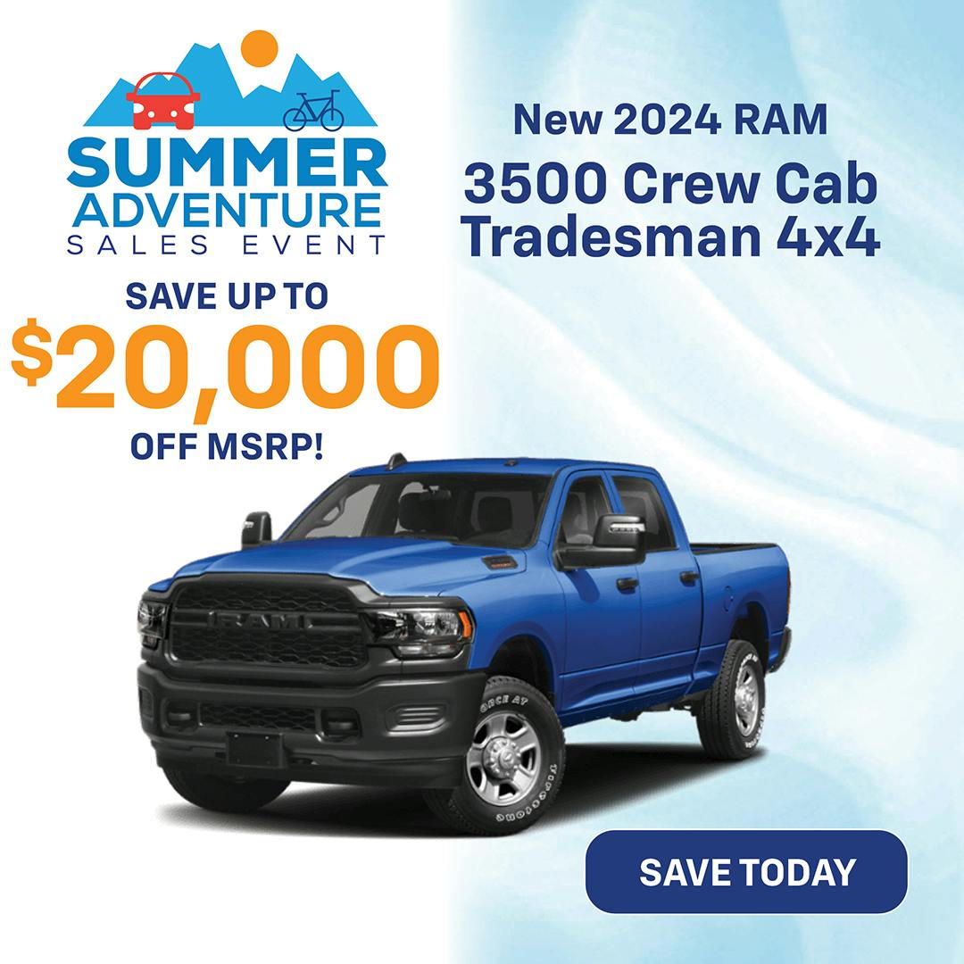 New 2024 Ram 3500 Crew Cab Tradesman 4×4 | Jack CDJR