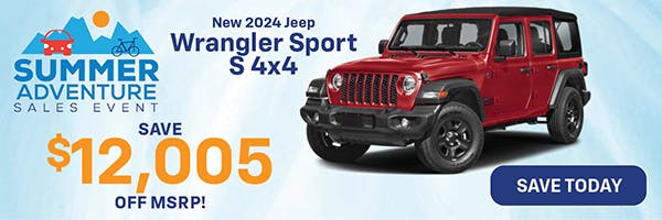 New 2024 Jeep Wrangler Sport S 4×4 | Jack CDJR