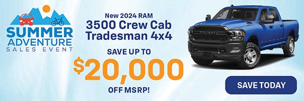 New 2024 Ram 3500 Crew Cab Tradesman 4×4 | Jack CDJR