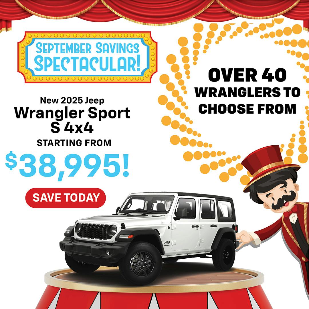 New 2025 Jeep Wrangler Sport S 4×4 | Jack CDJR