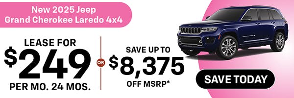New 2025 Jeep Grand Cherokee Laredo 4×4 | Jack CDJR