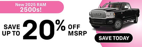 Save up to 20% Off MSRP on New 2025 Ram 2500! | Jack CDJR