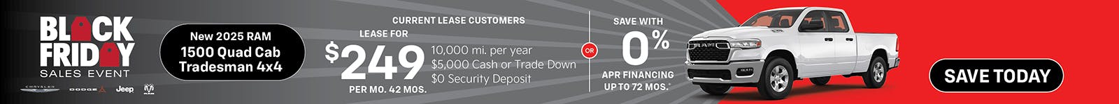 New 2025 Ram 1500 Quad Cab Tradesman 4×4
