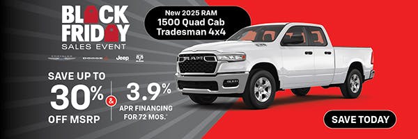 New 2025 Ram 1500 Quad Cab Tradesman 4×4 | Jack CDJR