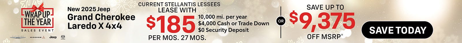 New 2025 Jeep Grand Cherokee Laredo X 4×4