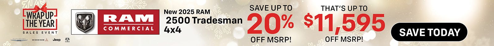New 2025 Ram 2500 Tradesman 4×4