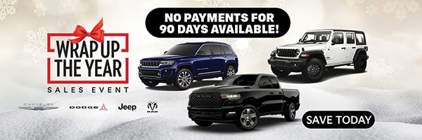 No Payments For 90 Days Available! | Jack CDJR